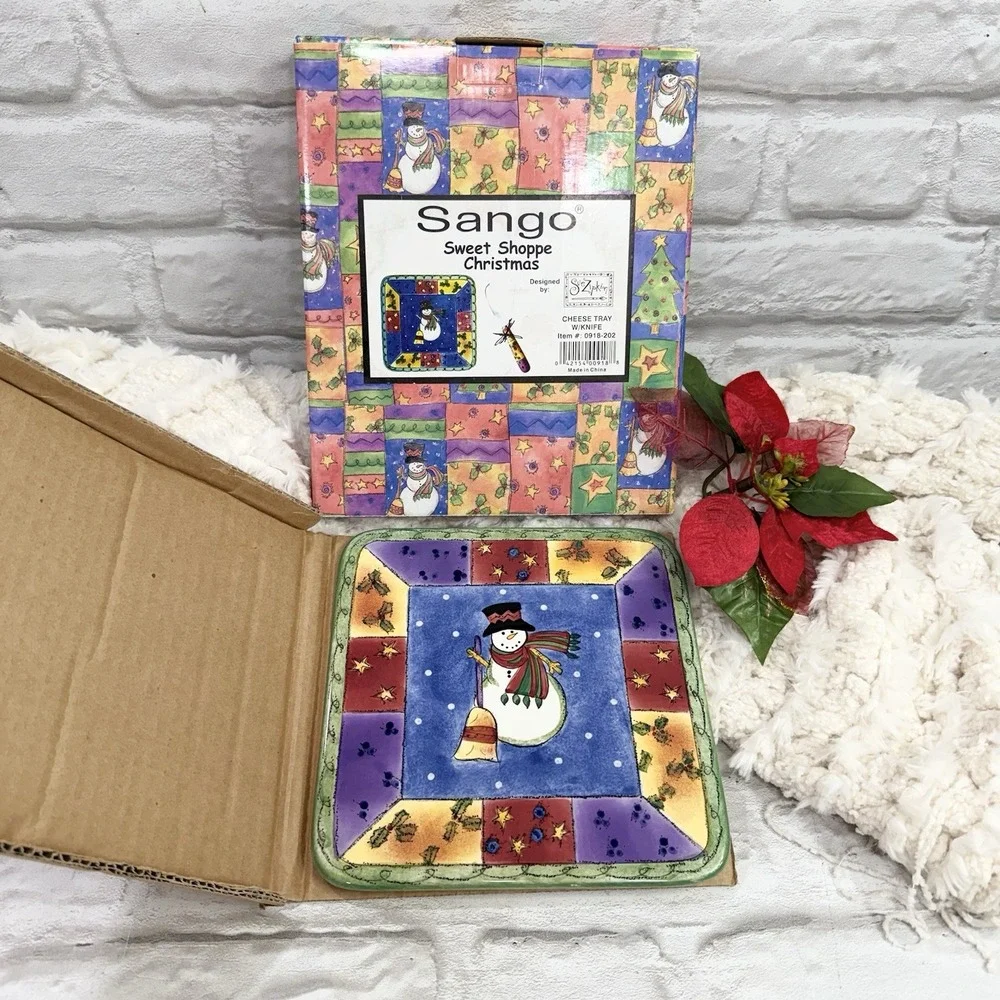SANGO Sweet Shoppe Christmas Snowman 8